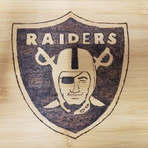 Raiders Cutting Board
